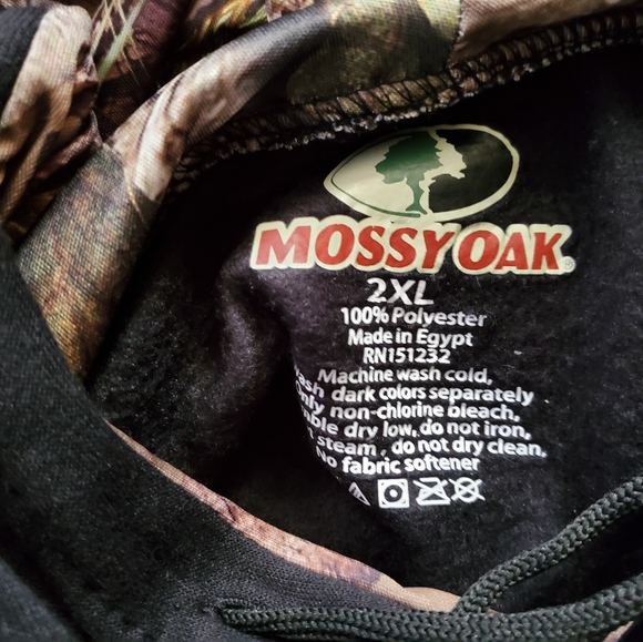 *NWT* Mossy Oak Mens Hoodie Size 2X (Please view description) - Picture 6 of 7
